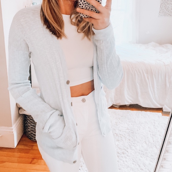 American Eagle Outfitters Sweaters - AE Baby Blue Cardigan (American Eagle)